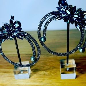 Bling Earrings (Blue)